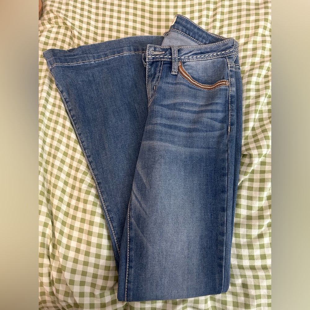 Elegant Denim Flare Jeans
